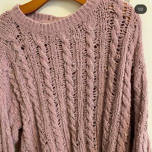 AE Crochet Sweater